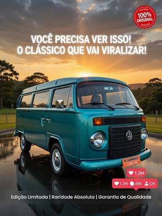 VOLKSWAGEN KOMBI 1.4 MI STD ESCOLAR 8V FLEX 3P MANUAL